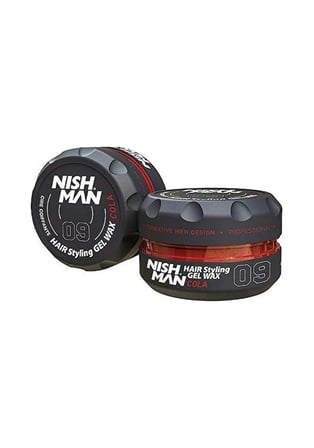 NISHMAN 09 Saç Şekillendirici Ultra Sert Parlak Wax 150 Ml
