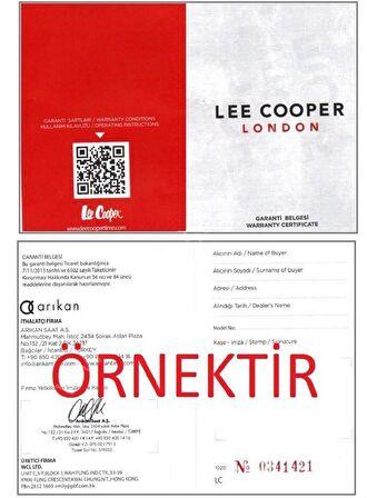 Lee Cooper LC07422.450 Erkek Kol Saati