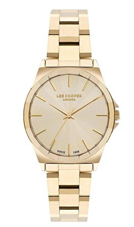 LLEE COOPER LC07686.110-LGOLD RENK KADIN KOL SAATİ