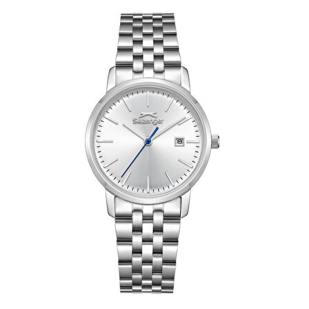 Slazenger SL.09.2530.3.01 Metal Kordon Metal Kasa 5 ATM Suya Dayanıklı  Metalik Renk Kadın Kol Saati
