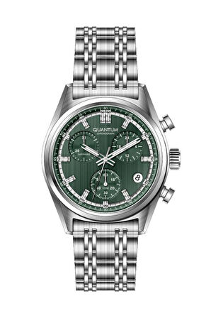 PWG1209.370 Chronograph Tüm Fonksiyonları Aktif 10 ATM Suya Dauanıklı Çelik Kasa Çelik Kordo