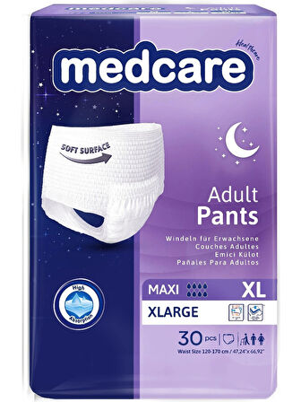 MEDCARE Maxi Emici Külot 8 Damla XLARGE 30 lu