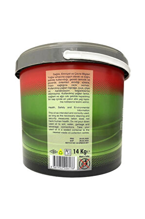Kauçuklu Yeşil Gres 14 Kg