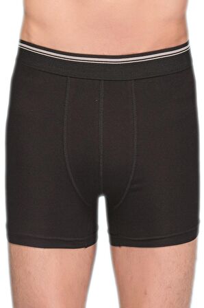 Erkek Siyah 3''lü Paket Likralı Boxer ELF568BER10973