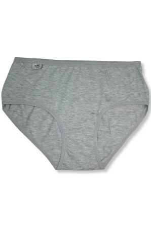 Kadın Beyaz 10'lu Paket Likralı Bato Külot Elf568t0924ccm10