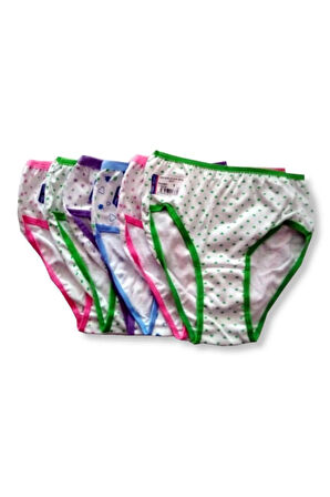 6'lı Paket Kız Çocuk Külot