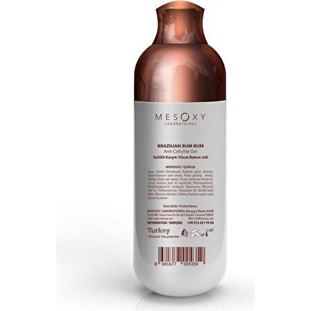 Mesoxy Selülit Jel 200 ml