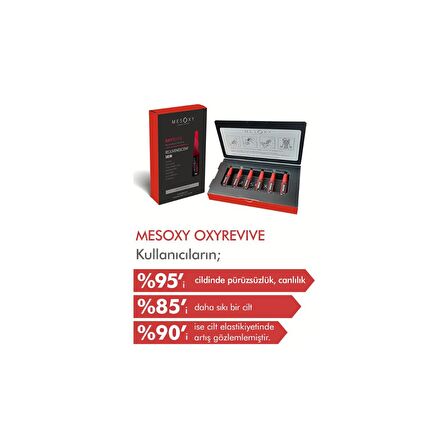 Mesoxy Oxyrevive Yaşlanma Karşıtı Kolajen 30 Yaş + Gece-Gündüz Yüz Ampul 6x2 ml 