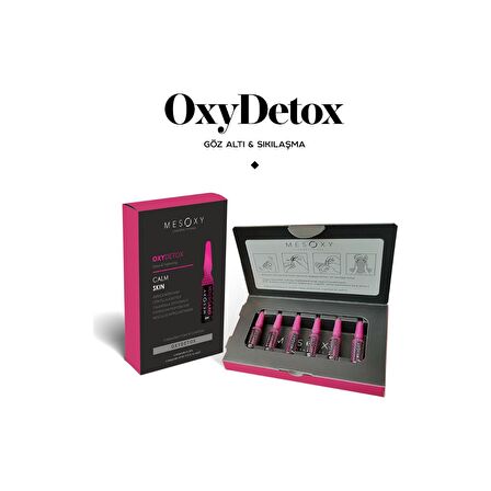 Mesoxy Oxydetox Sıkılaştırıcı Serum 6x2 ml