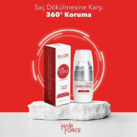 Hair Force Dökülme Karşıtı, Güçlendirici ve Canlandırıcı Saç Bakım Serumu 60ml.