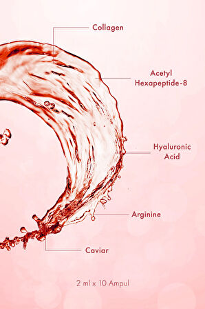  Anti Aging Fluid Yaşlanma Karşıtıcı Cilt Bakım Serumu 2ml x 10 Ampul