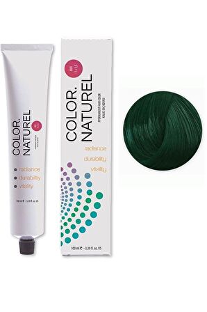 Color Naturel Kalıcı Saç Boyası 100 ml Yeşil