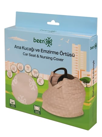Been Ana Kucağı Ve Emzirme Örtüsü Pembe