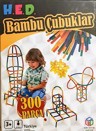 Bambu Çubuklar 300 Parça