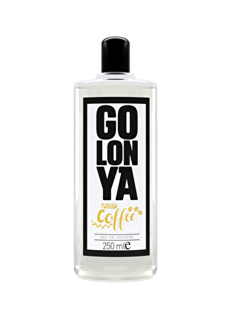 Golonya Kahve 80 Derece Cam Şişe 250 ml Kolonya