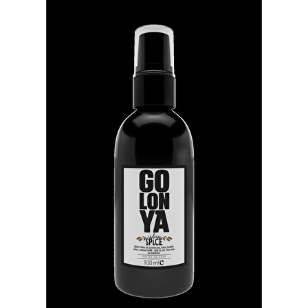 Golonya Baharatlı 80 Derece Sprey Pet Şişe 100 ml Kolonya