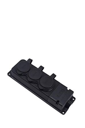 KAUÇUK ÜÇLÜ GRUP PRİZ - 3KMP