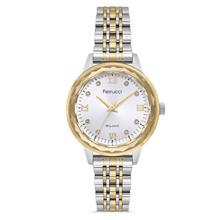 Ferrucci FER.01113-04 Çelik Kordon Kadın Kol Saati