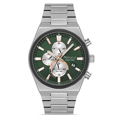 Ferrucci FER.03449M.05 Çelik Kordon Erkek Kol Saati