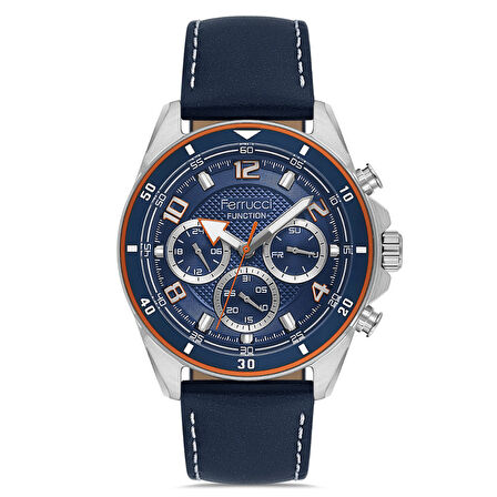 Ferrucci FER.03465K.04 Deri Kordon Erkek Kol Saati