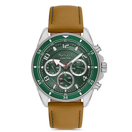Ferrucci FER.03465K.05 Deri Kordon Erkek Kol Saati