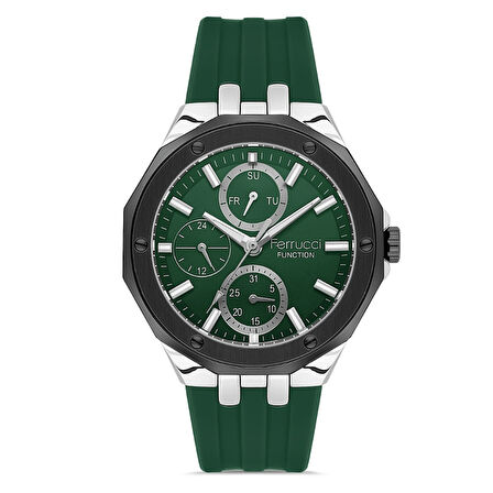 Ferrucci FER.03469S.03 Slikon Kordon Erkek Kol Saati