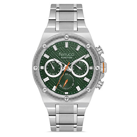 Ferrucci FER.03566M.05 Çelik Kordon Erkek Kol Saati