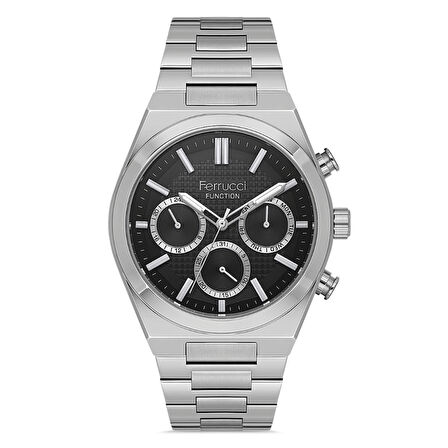 Ferrucci FER.03503M.01 Çelik Kordon Erkek Kol Saati
