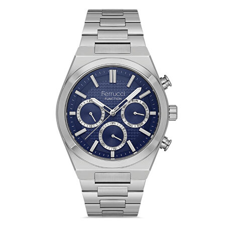 Ferrucci FER.03503M.02 Çelik Kordon Erkek Kol Saati