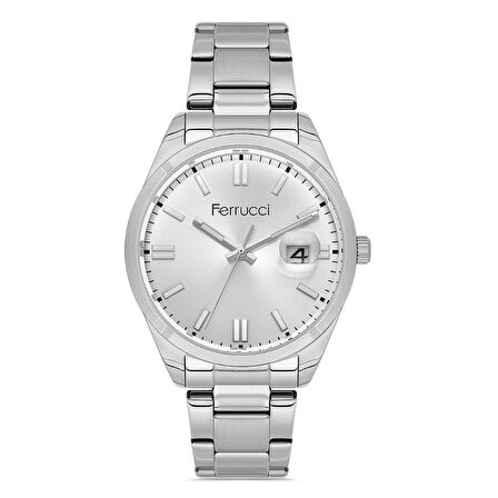 Ferrucci FER.03622M.01 Çelik Kordon Erkek Kol Saati