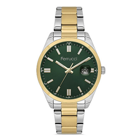 Ferrucci FER.03622M.05 Çelik Kordon Erkek Kol Saati