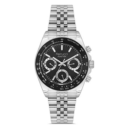 Ferrucci FER.03648M.04 Çelik Kordon Erkek Kol Saati