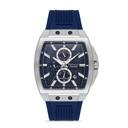 Ferrucci FER.03297S.02 Slikon Kordon Erkek Kol Saati