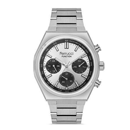 Ferrucci FER.03610M.05 Çelik Kordon Erkek Kol Saati