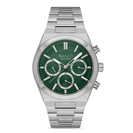 Ferrucci FER.03503M.06 Çelik Kordon Erkek Kol Saati