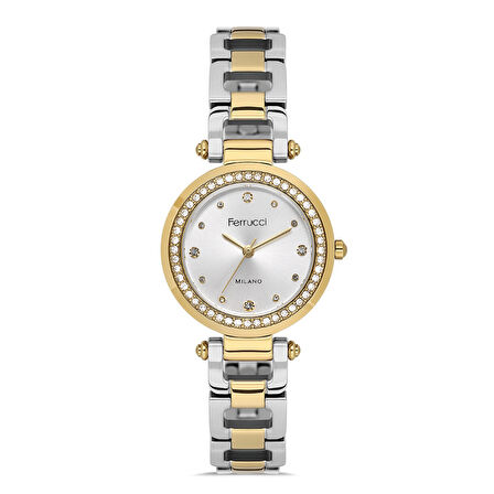 Ferrucci FER.03629M.05 Çelik Kordon Kadın Kol Saati