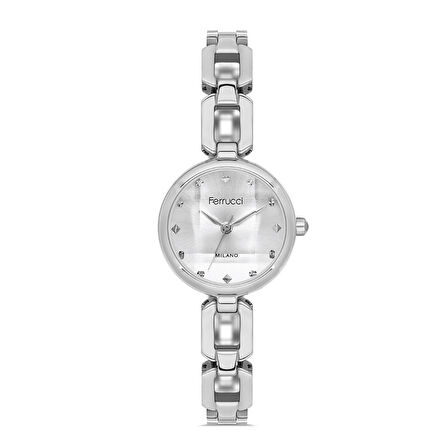 Ferrucci FER.03644M.01 Çelik Kordon Kadın Kol Saati