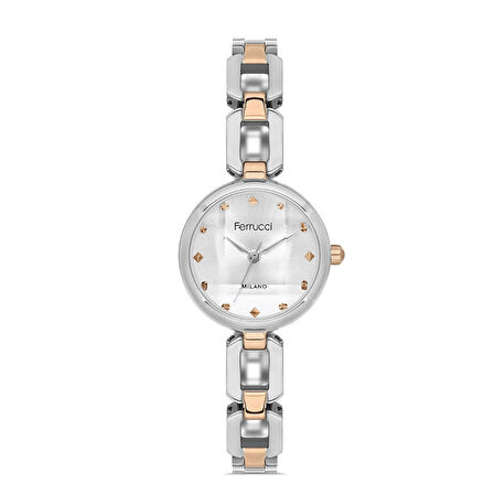 Ferrucci FER.03644M.05 Çelik Kordon Kadın Kol Saati