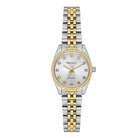 Ferrucci FER.03630M.04 Çelik Kordon Kadın Kol Saati