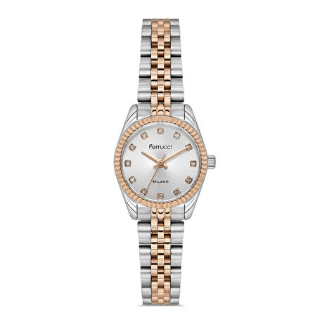 Ferrucci FER.03630M.05 Çelik Kordon Kadın Kol Saati