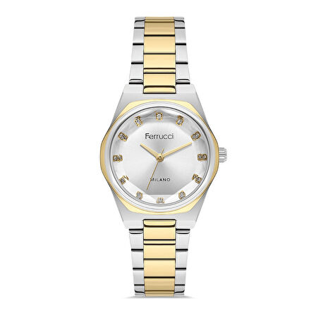 Ferrucci FER.03378M.06 Çelik Kordon Kadın Kol Saati