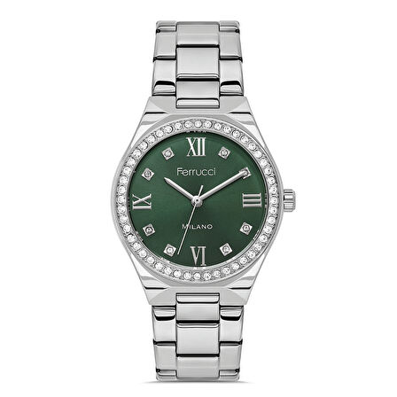 Ferrucci FER.03480M.02 Çelik Kordon Kadın Kol Saati