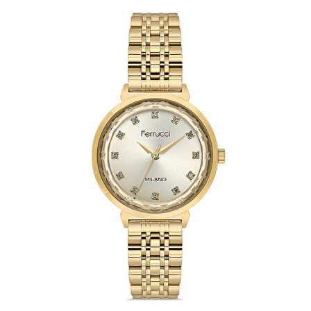 Ferrucci FER.01126M.01 Çelik Kordon Kadın Kol Saati