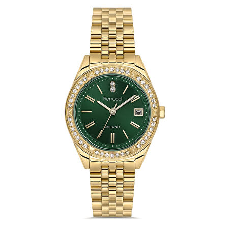 Ferrucci FER.01128M.04 Çelik Kordon Kadın Kol Saati