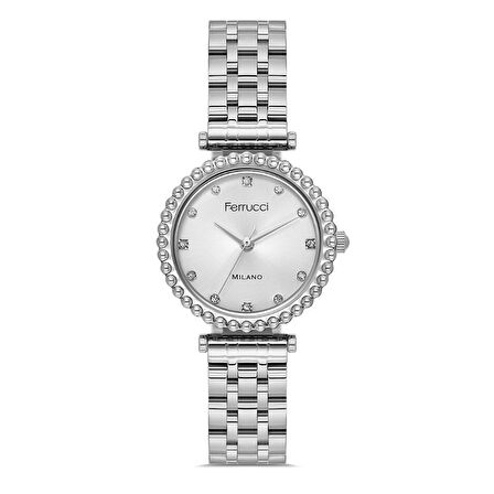 Ferrucci FER.03614M.01 Çelik Kordon Kadın Kol Saati