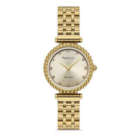 Ferrucci FER.03614M.02 Çelik Kordon Kadın Kol Saati