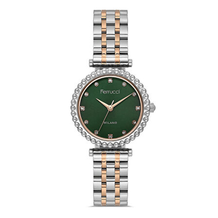 Ferrucci FER.03614M.05 Çelik Kordon Kadın Kol Saati