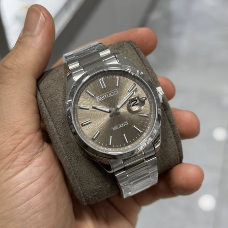 Ferrucci FER.03748M.04 Çelik Kordon Erkek Kol Saati