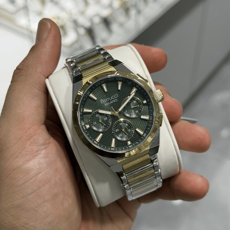 Ferrucci FER.03673M.03 Çelik Kordon Erkek Kol Saati
