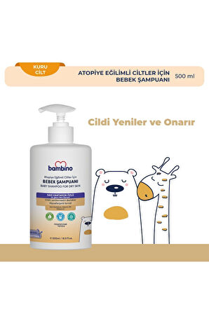 BAMBİNO BEBEK ŞAMPUANI SARI KANTARON ÖZLÜ 500 ML  8681689313609